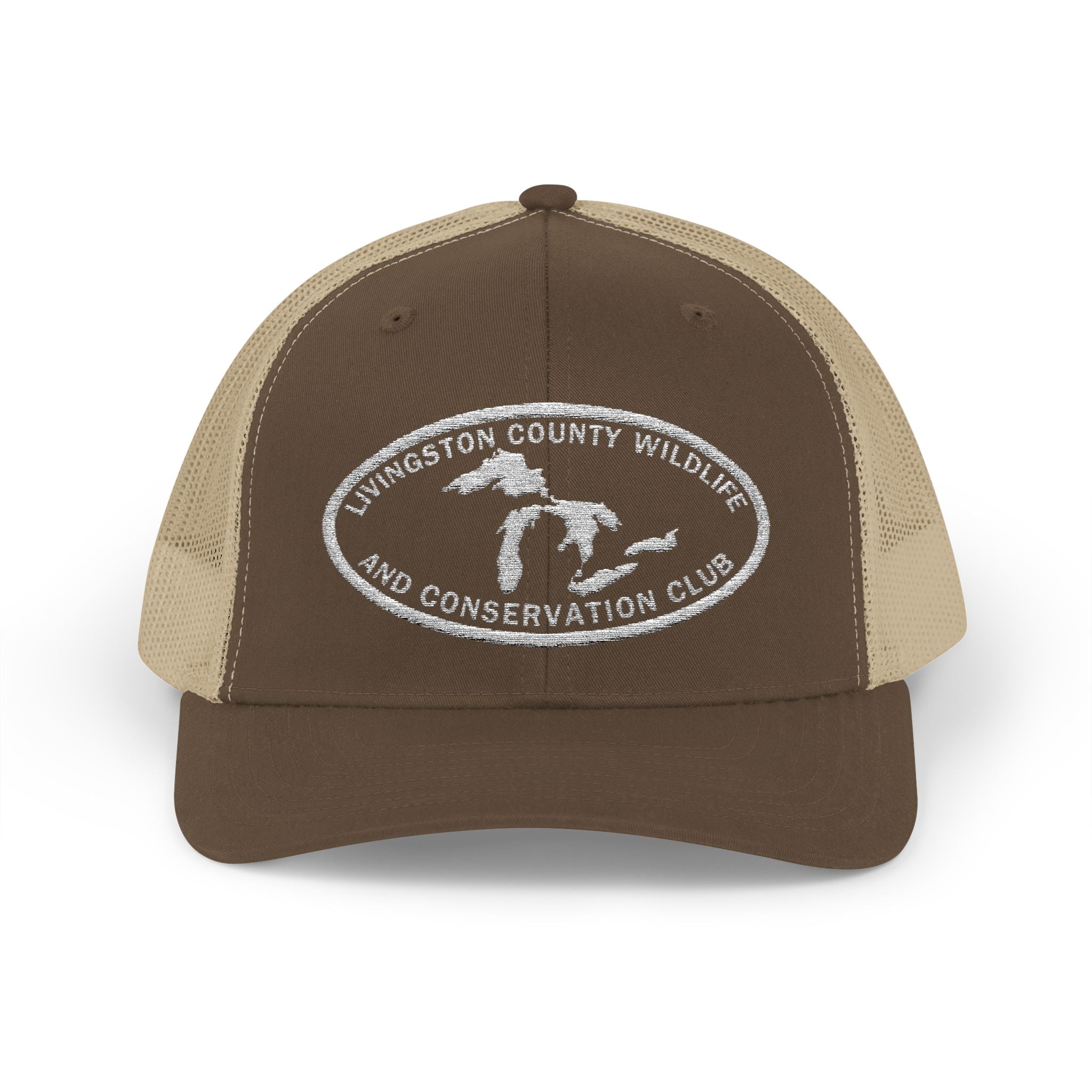 LCWCC Lakes Logo Snapback Trucker Cap
