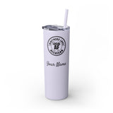 Whitmore Lake Local AF Skinny Steel Tumbler with Straw - 20oz