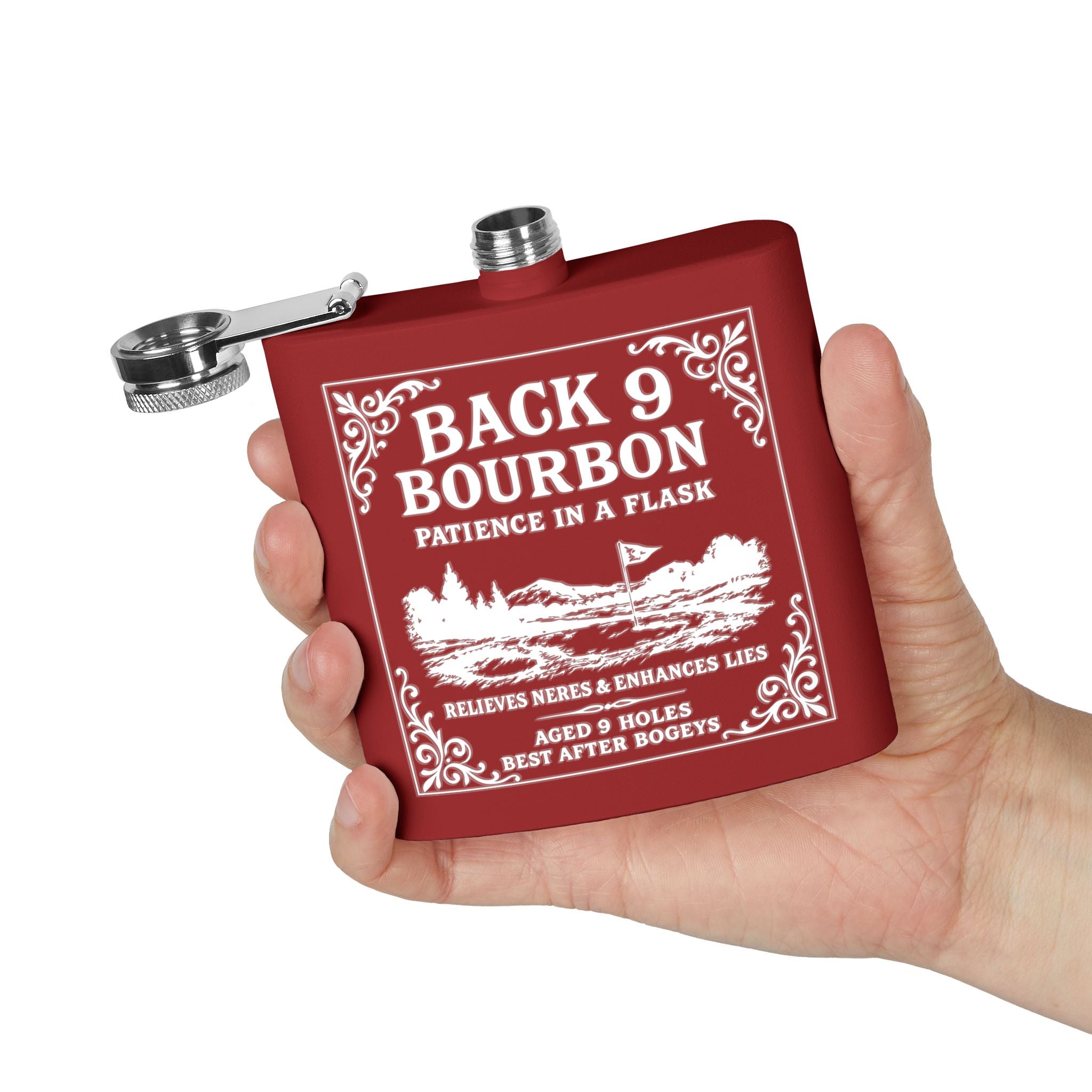 Back 9 Flask - 6oz