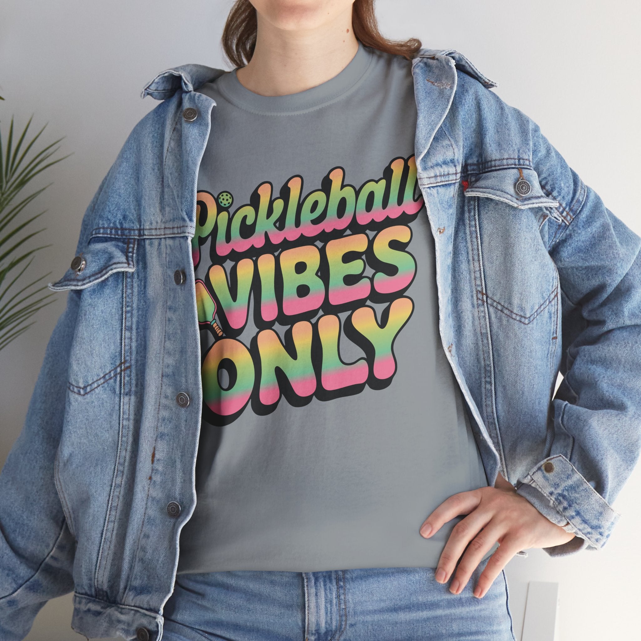 Pickleball Vibes Only Basic T-Shirt - Unisex