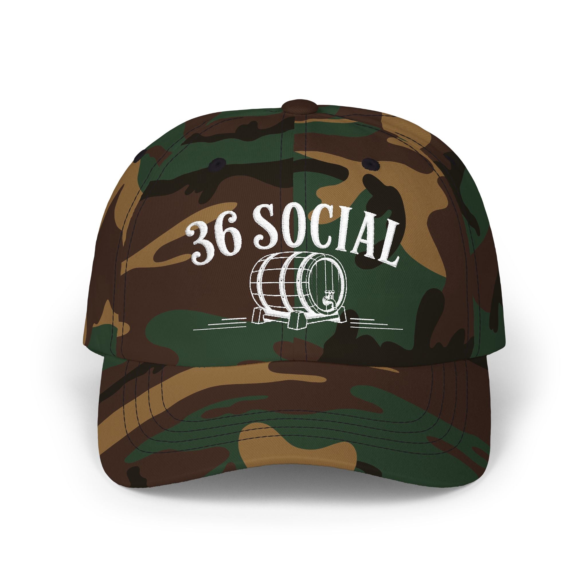 Classic Dad Cap - Embroidered - 36 Social
