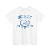 Detroit Football 1930 Blue Basic T-Shirt - Unisex