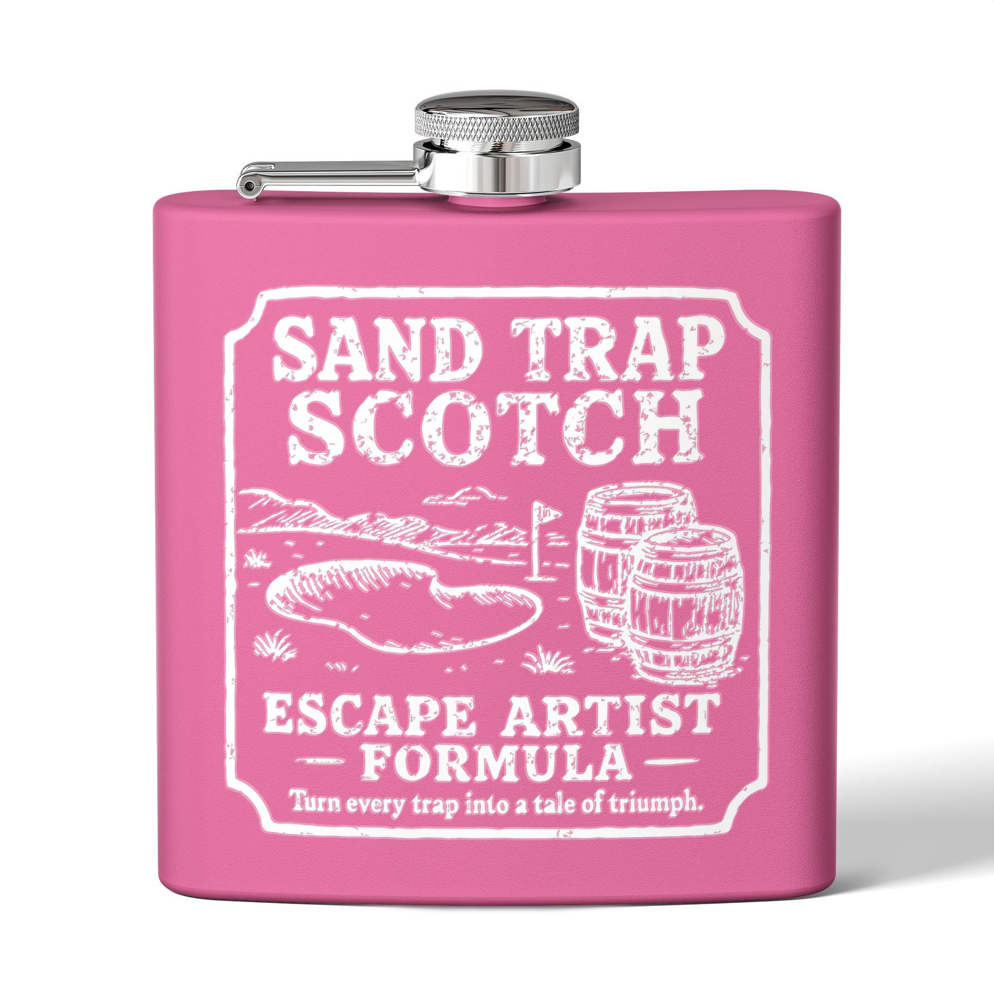 Sand Trap Scotch Flask - 6oz