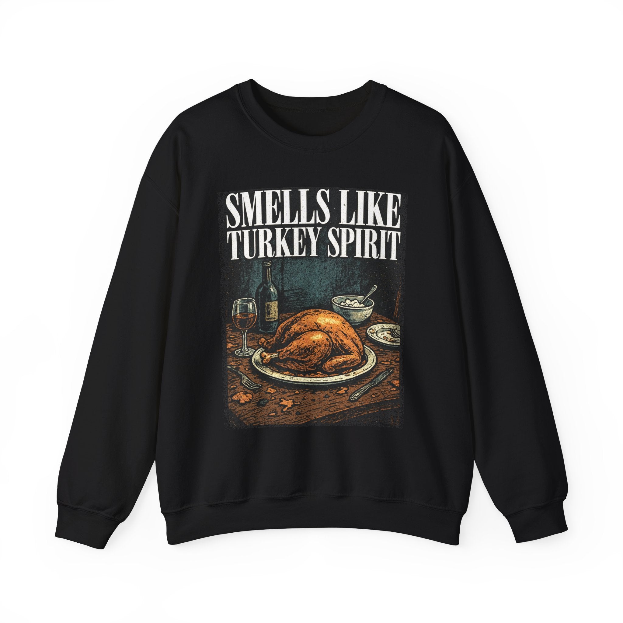 Smells Like Turkey Spirit Crewneck Sweatshirt - Unisex