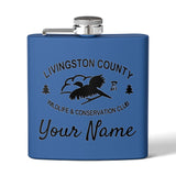 LCWCC Original Logo Flask - 6oz