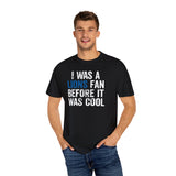 I Was a Lions Before It Was Cool Blue & White Premium T-Shirt - Unisex