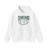 Spartans Heart Green Hoodie - Unisex