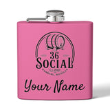Flask - 6oz - 36 Social