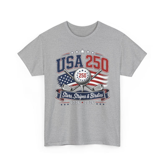 Golf Clubs USA 250 1776 2026 Patriotic Americana Basic T-Shirt - Unisex
