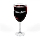 Update Personalized Engraved 10.5oz Wine Glass