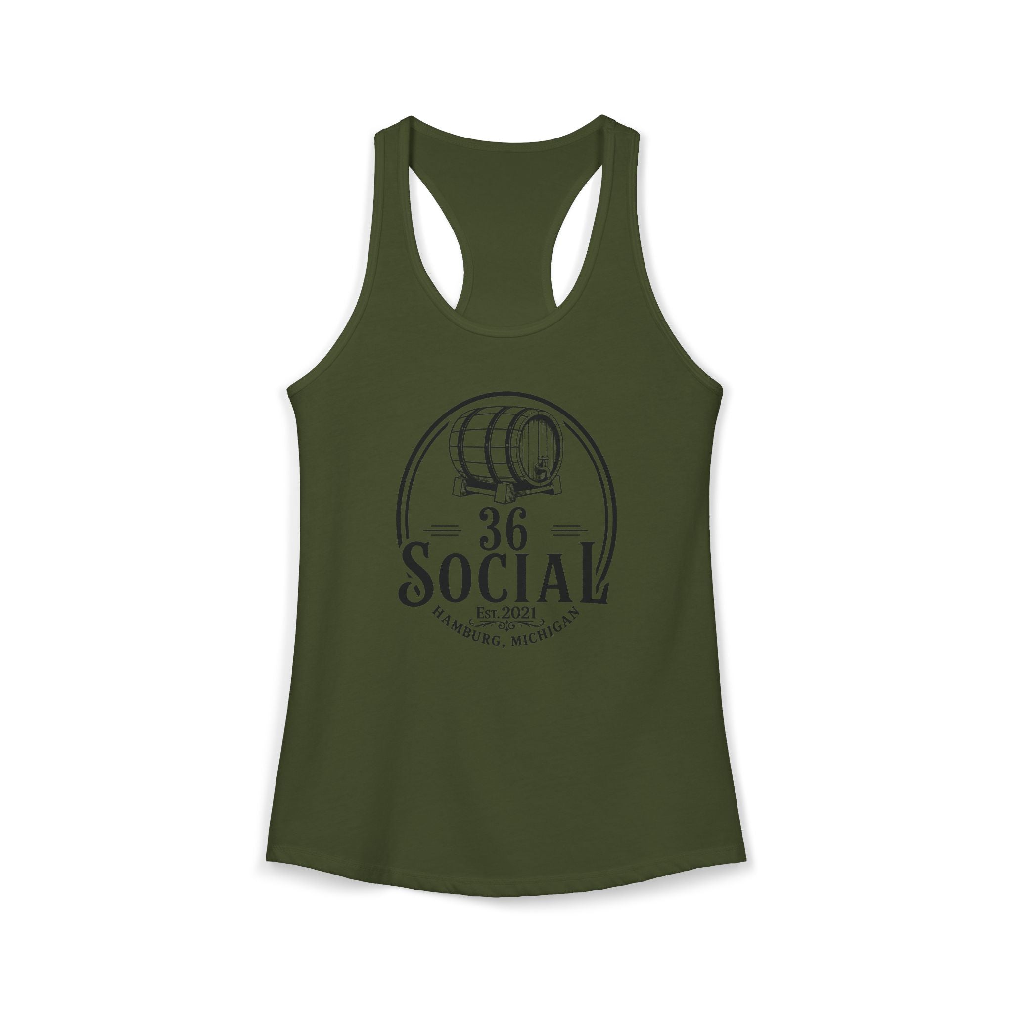 Basic Racerback Tank Top - Women's - 36 Social