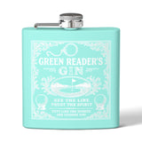 Green Reader's Flask - 6oz