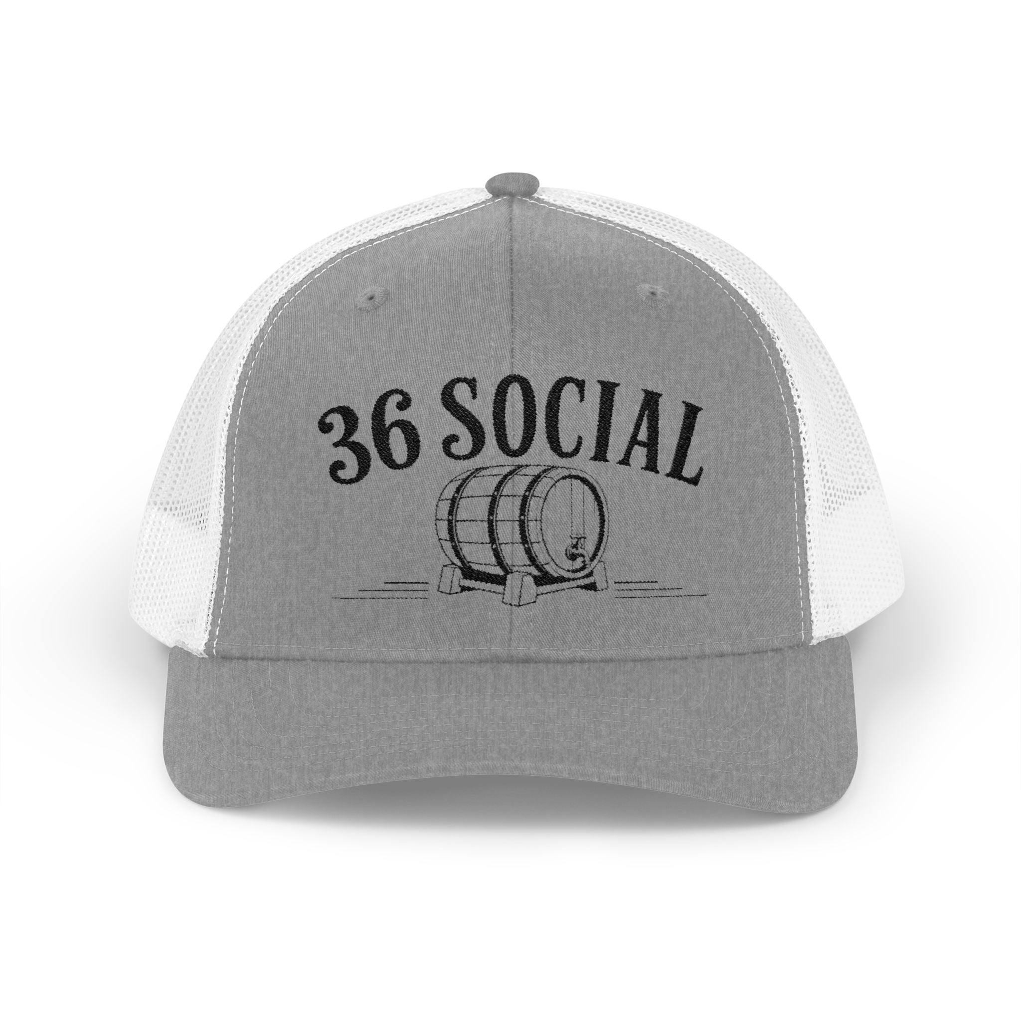 Snapback Trucker Cap - Embroidered - 36 Social