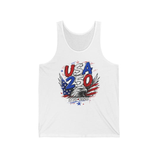 Eagle Brush USA 250 1776 2026 Patriotic Grunge Basic T-Shirt - Unisex
