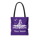 LCWCC Dog Logo Tote Bag