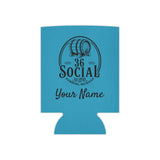 36 Social Logo 2 SL Can Cooler - Regular - Turquoise (Satisfy)