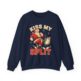 Kiss My Split Crewneck Sweatshirt - Unisex