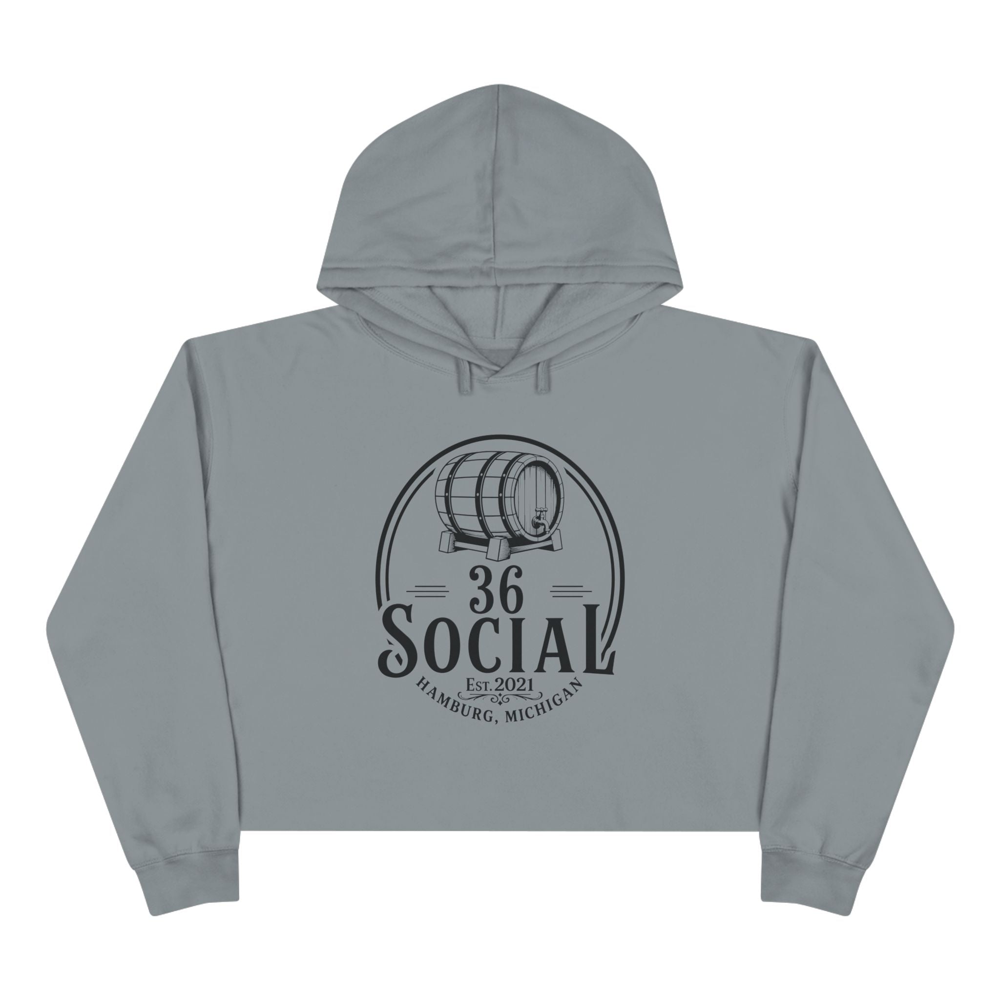 Crop Top Hoodie - Women's - 36 Social