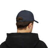 Fowlerville Bold & Square White Embroidery Dad Cap