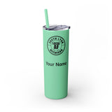 South Lyon Local AF Skinny Steel Tumbler with Straw - 20oz