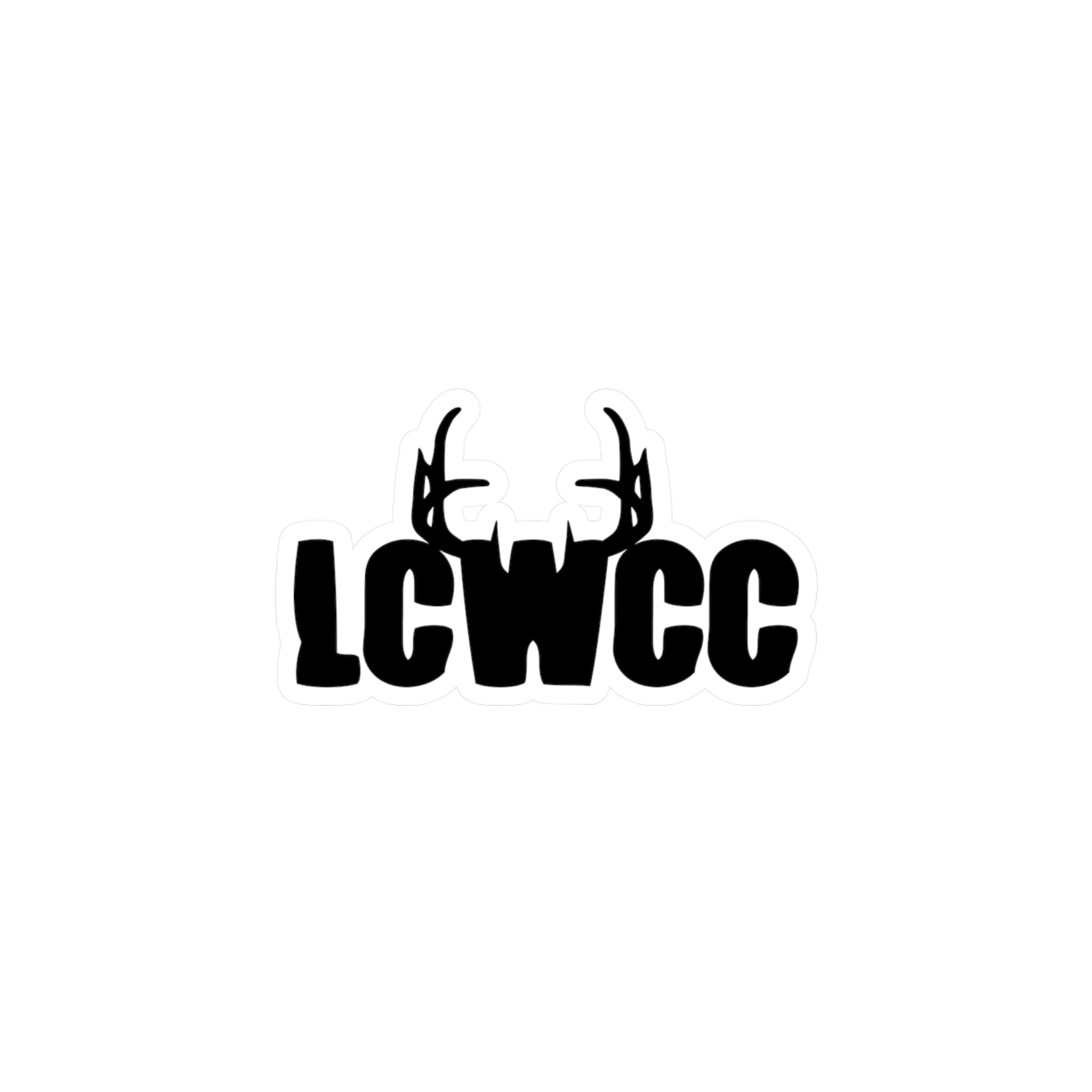LCWCC Rack Logo Vinyl Decal