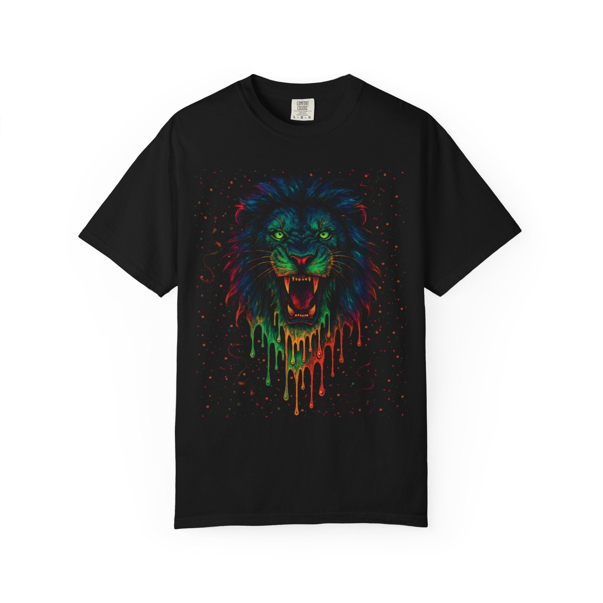 Lion Psychedelic Premium T-Shirt - Unisex