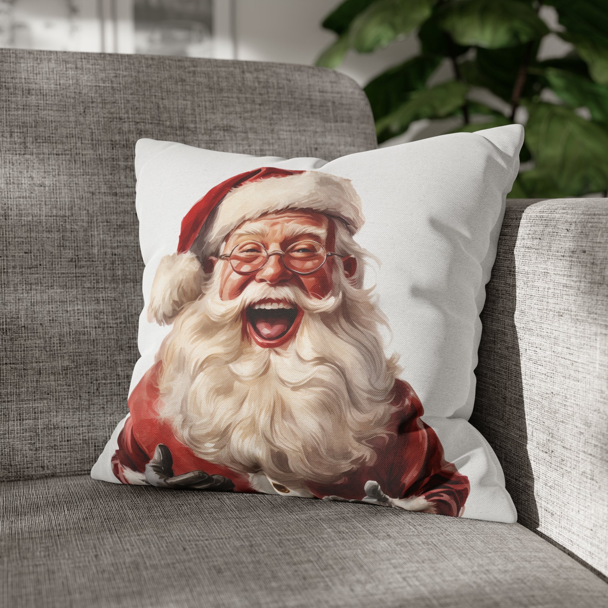 Santa Clause 2 Square Pillow Case