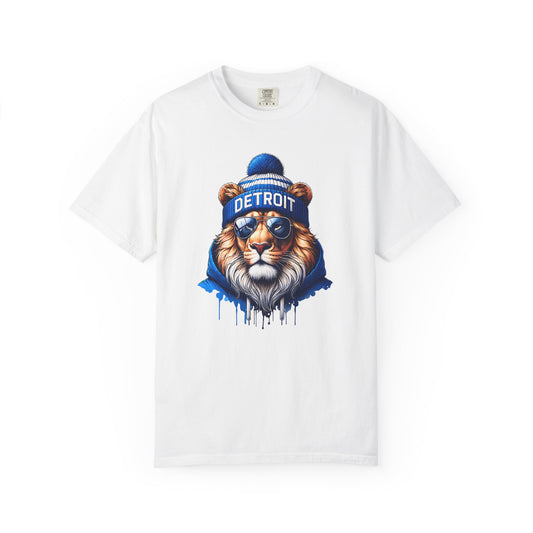 Lion Winter Premium T-Shirt - Unisex