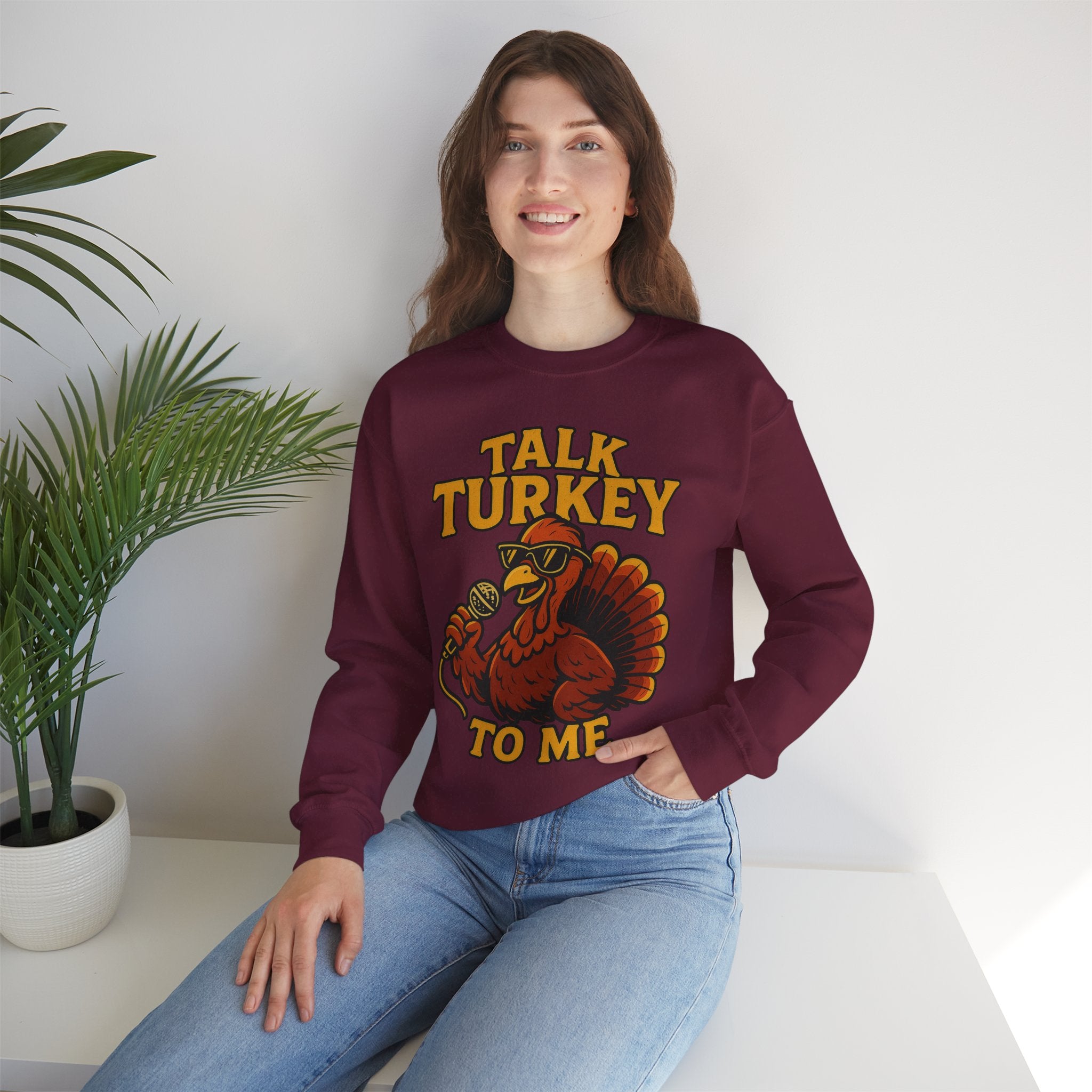 Talk Turkey Crewneck Sweatshirt - Unisex
