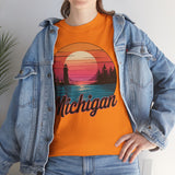 Retro Michigan Sun T-Shirt - Unisex