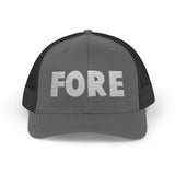 FORE Golf Snapback Trucker Cap