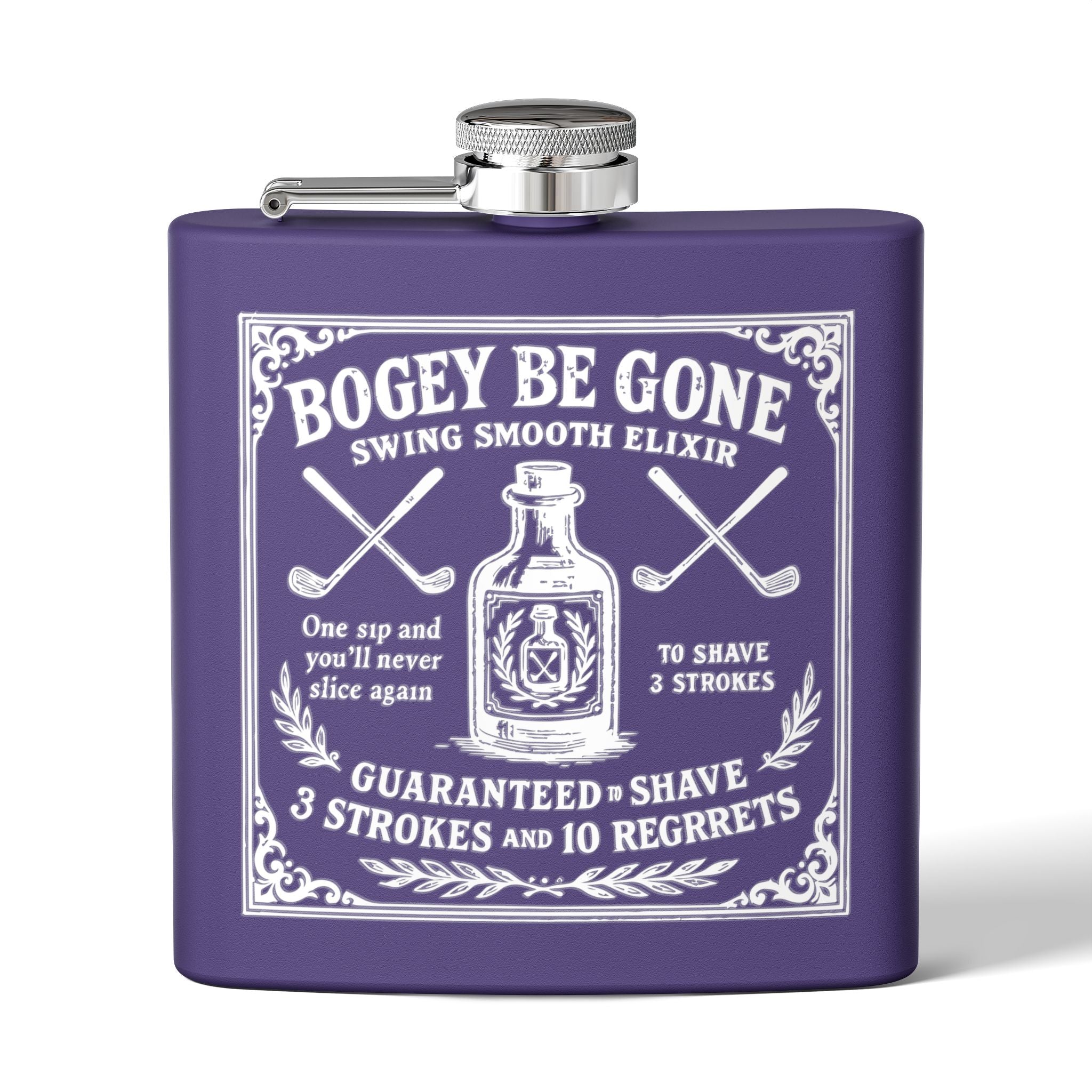 Bogey Be Gone Flask - 6oz