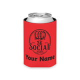 36 Social Logo 2 SL Can Cooler - Regular - Red (Amaranth)