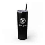 Ann Arbor Local AF Skinny Steel Tumbler with Straw - 20oz