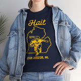 Hail MI Yellow Basic T-Shirt - Unisex