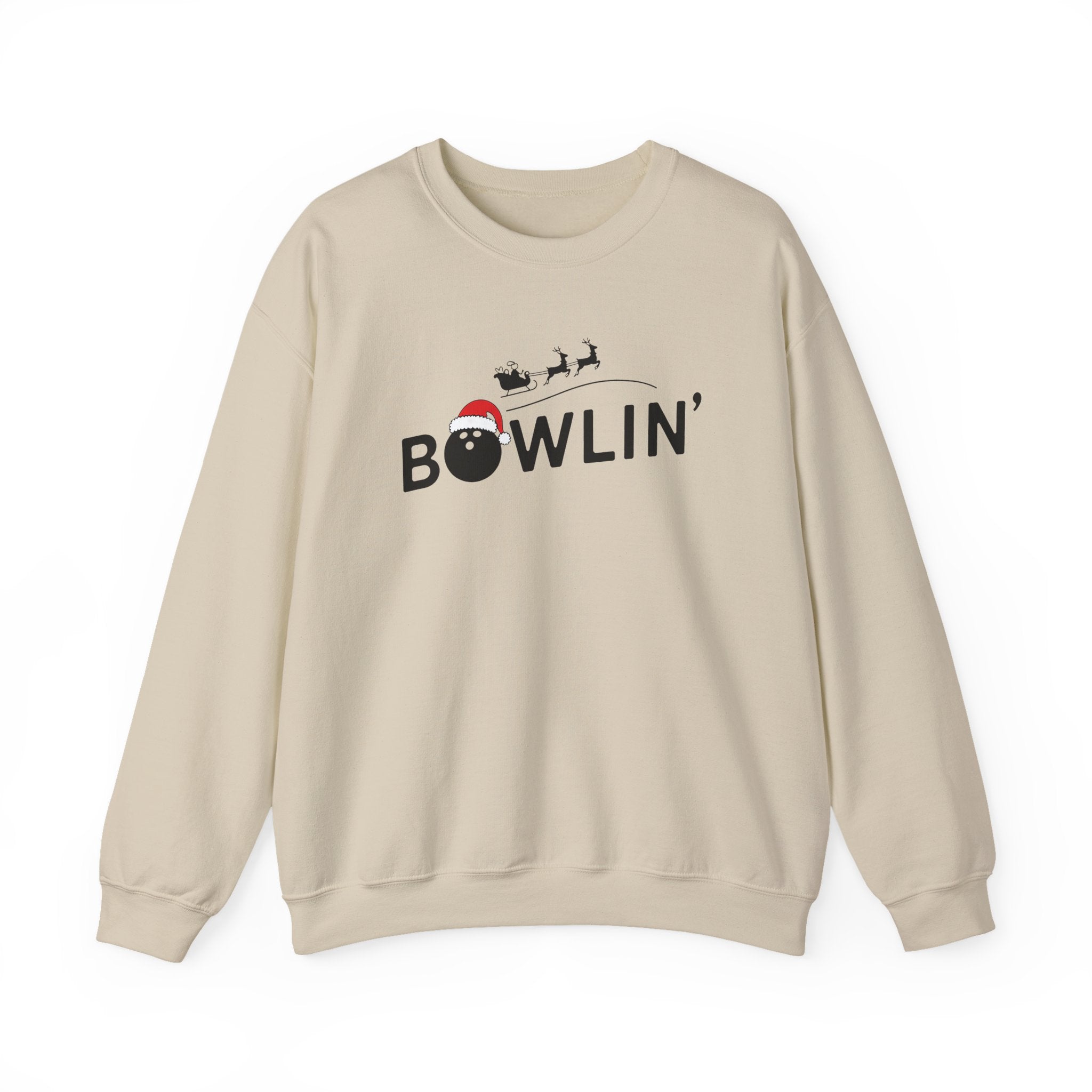 Bowlin Christmas Crewneck Sweatshirt - Unisex