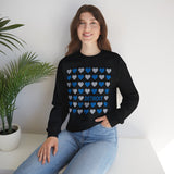 Detroit Hearts Crewneck Sweatshirt - Unisex