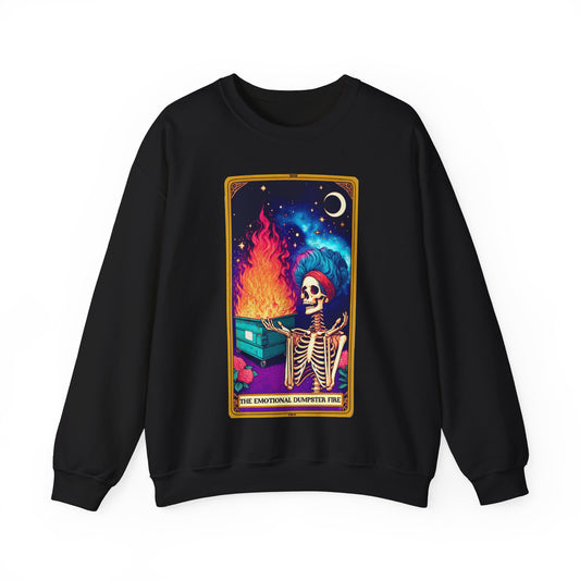 The Emotional Dumpster Fire 2 Crewneck Sweatshirt - Unisex