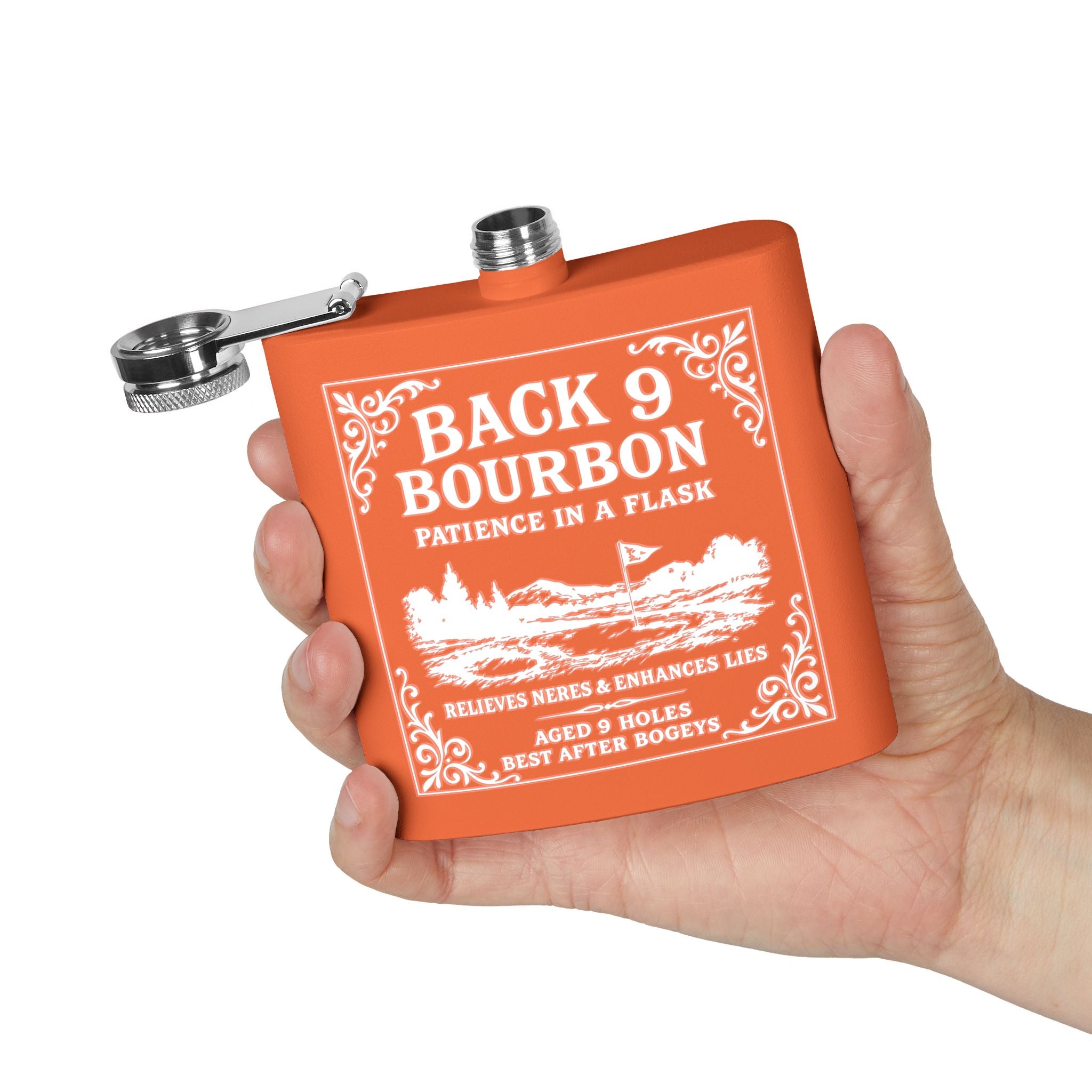 Back 9 Flask - 6oz