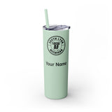 South Lyon Local AF Skinny Steel Tumbler with Straw - 20oz