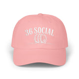 Classic Dad Cap - Embroidered - 36 Social