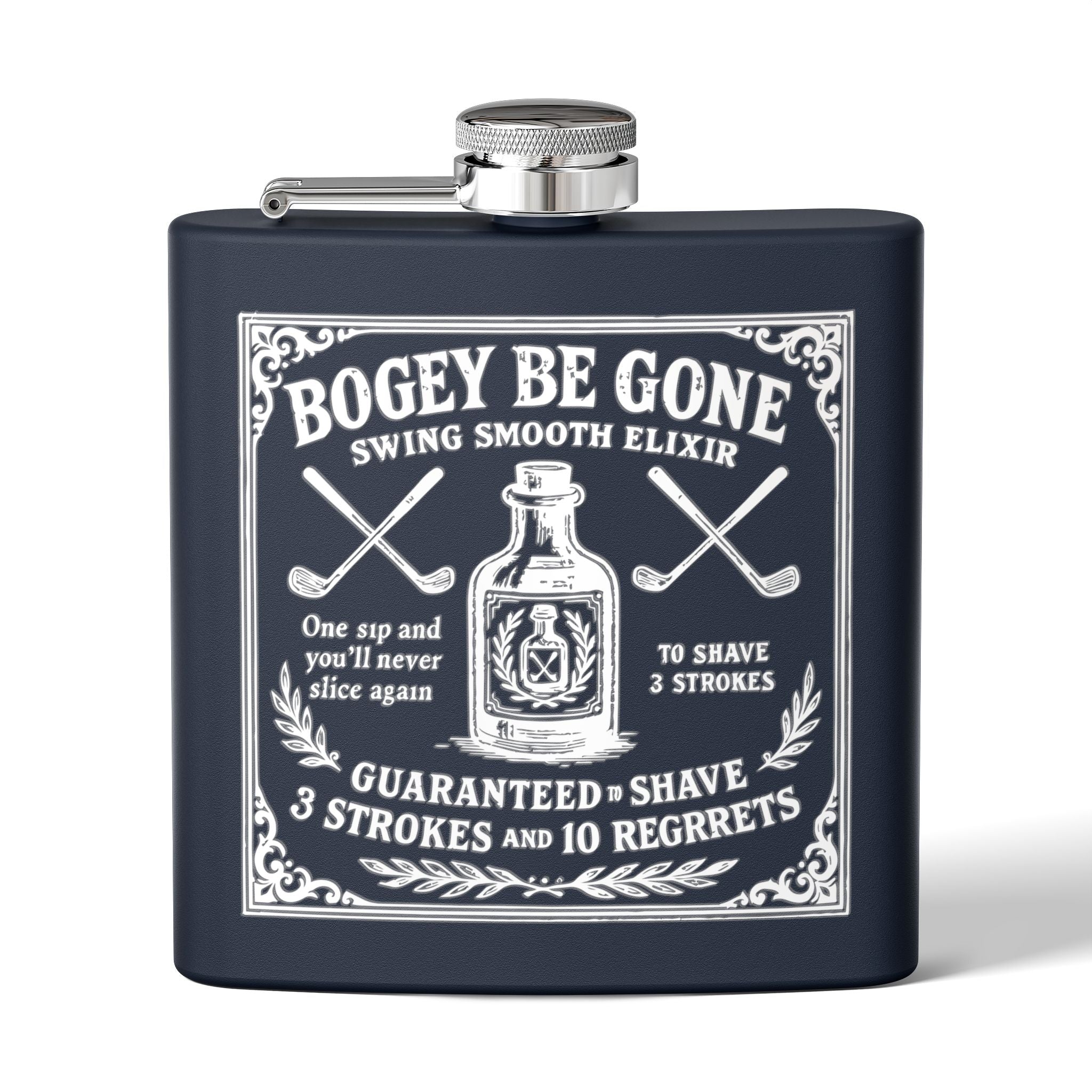 Bogey Be Gone Flask - 6oz