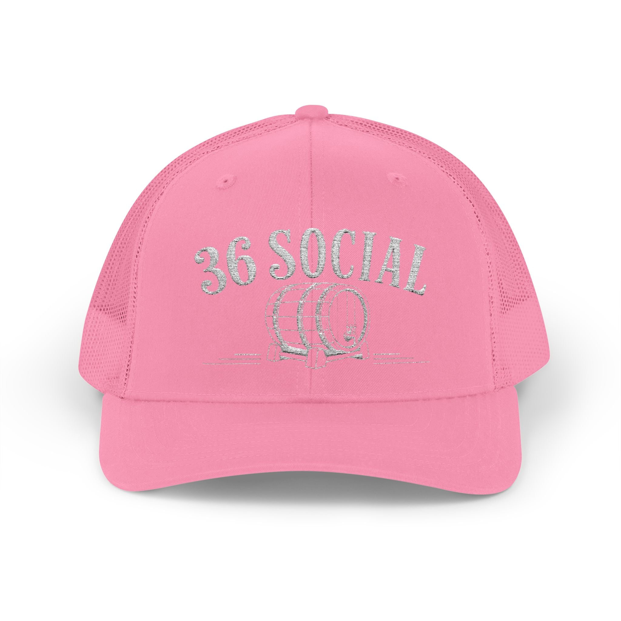 Snapback Trucker Cap - Embroidered - 36 Social