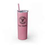Ann Arbor Local AF Skinny Steel Tumbler with Straw - 20oz