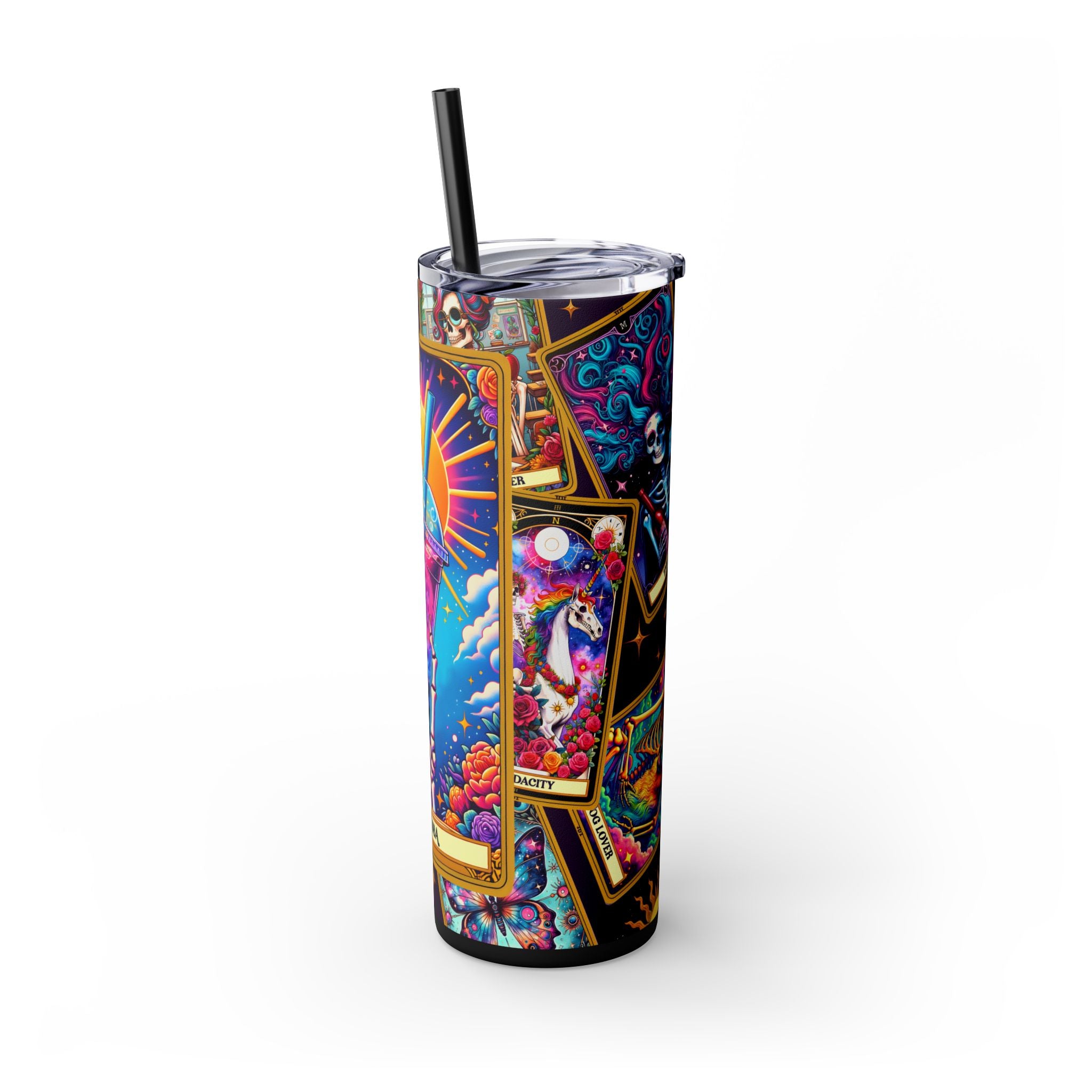 The Boba 1 Skinny Steel Tumbler with Straw, 20oz