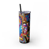 The Boba 1 Skinny Steel Tumbler with Straw, 20oz