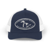 LCWCC Lakes Logo Snapback Trucker Cap