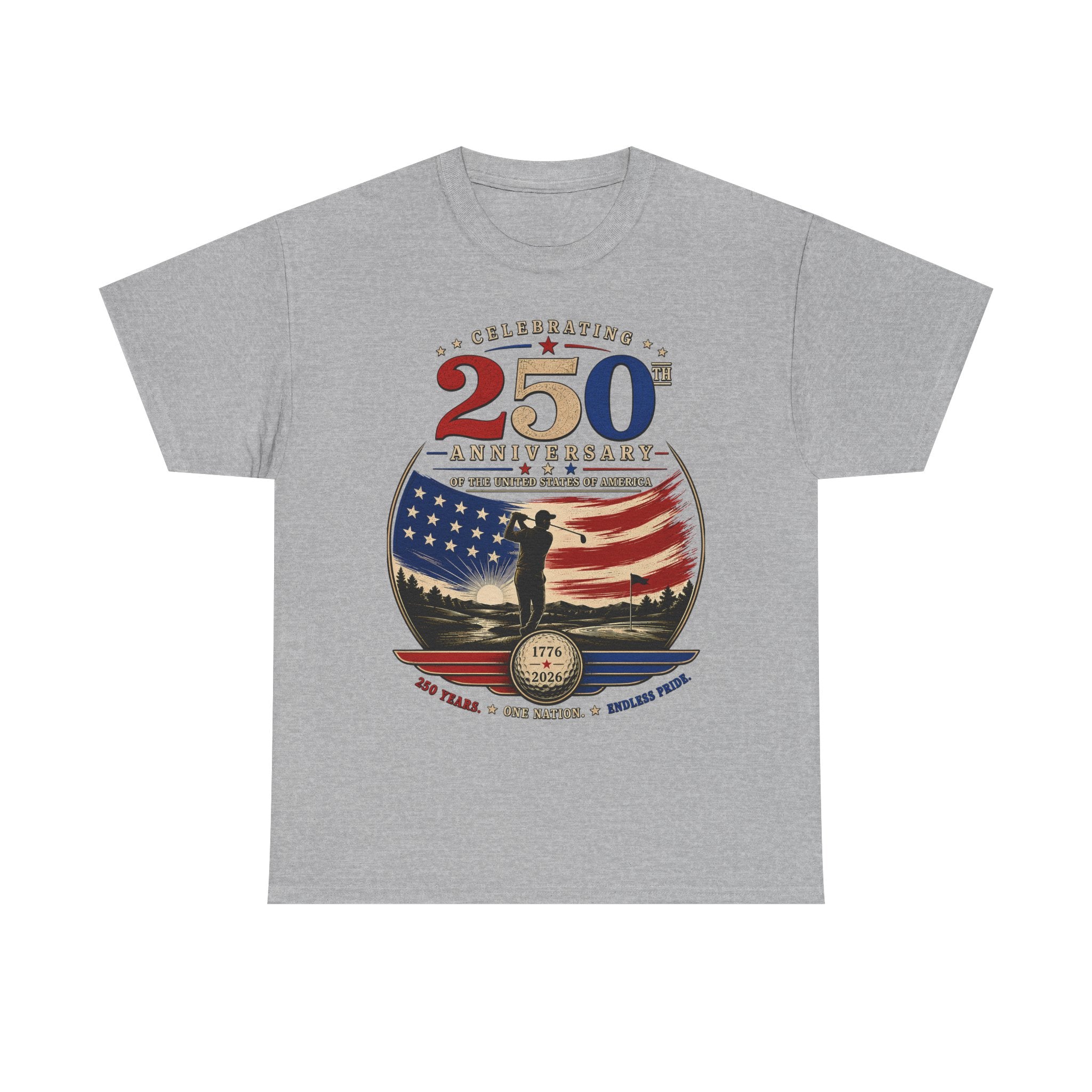 Soldier Flag Emblem 250th Anniversary Vintage Patriotic Americana Basic T-Shirt - Unisex