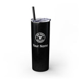 Ann Arbor Local AF Skinny Steel Tumbler with Straw - 20oz