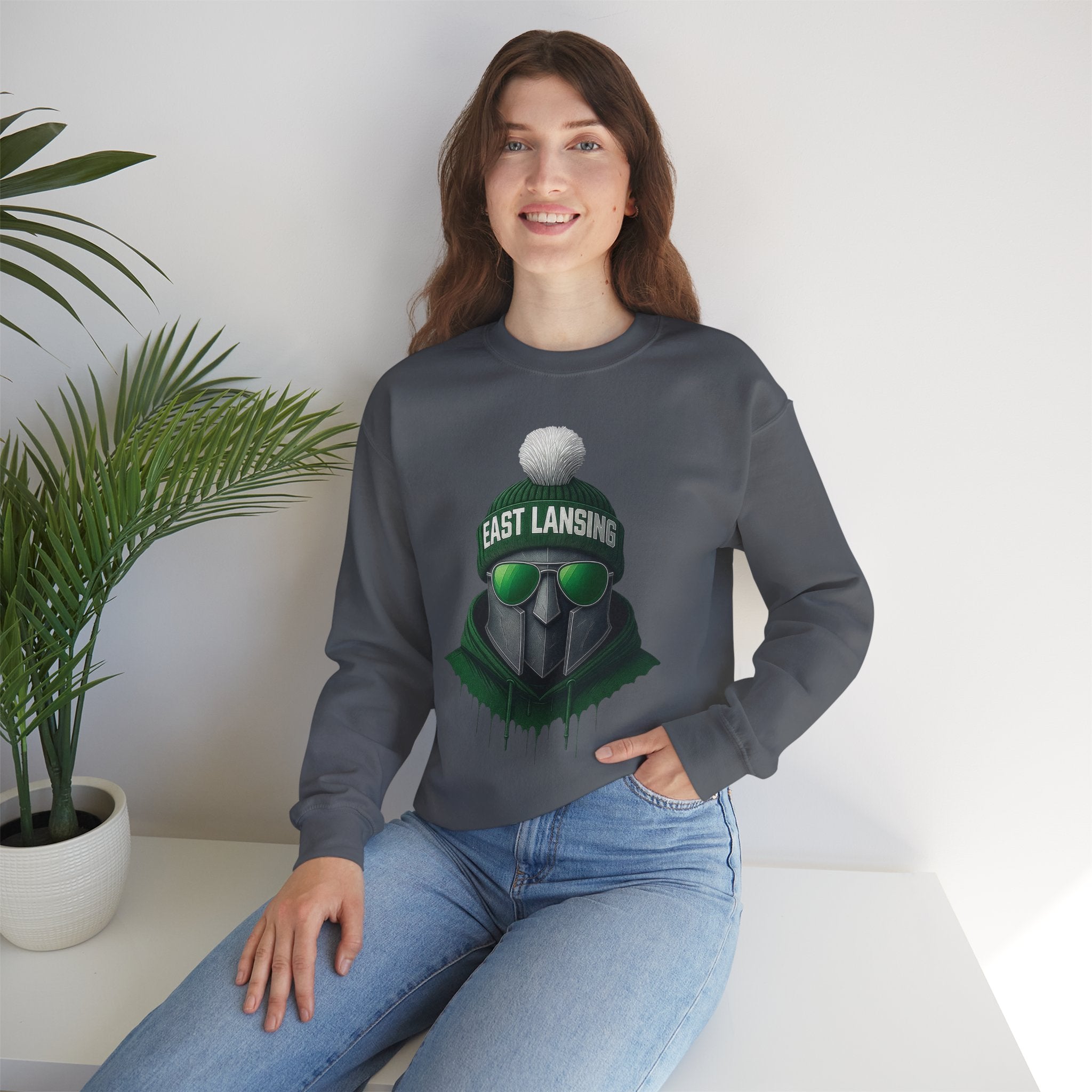 Michigan Winter Warrior Crewneck Sweatshirt - Unisex